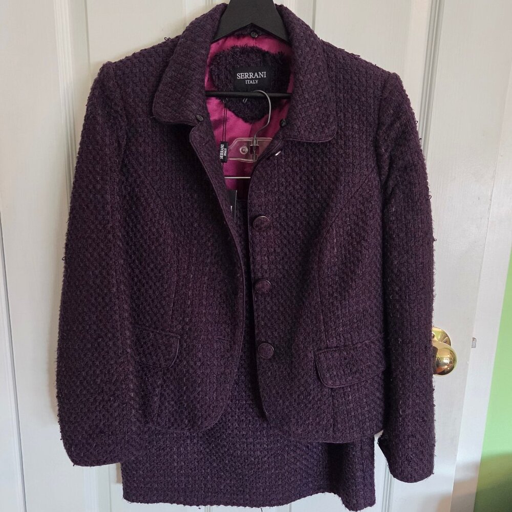 NWT Italian tweed suit, size 10 - Picture 3 of 15